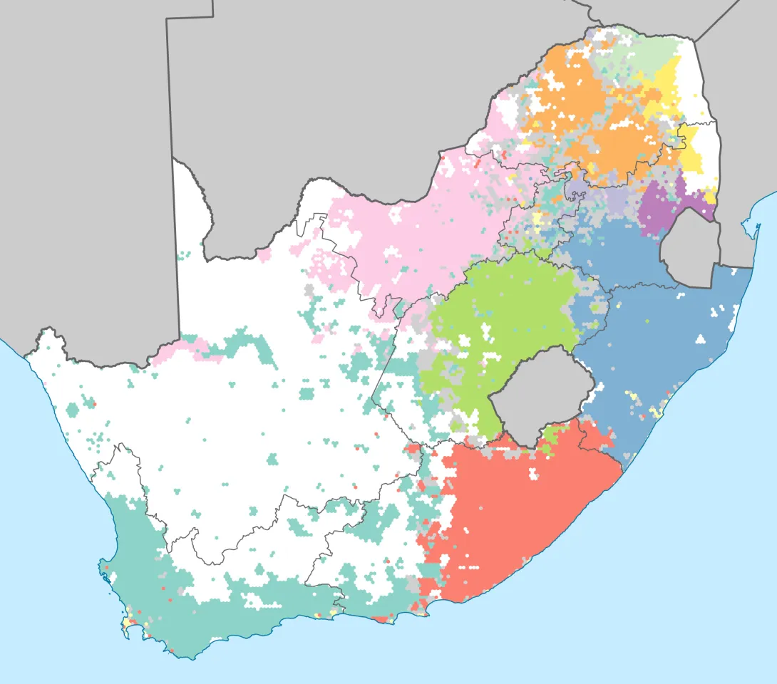 Language distribution